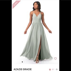 AZAZIE Gracie in Silver Size 16